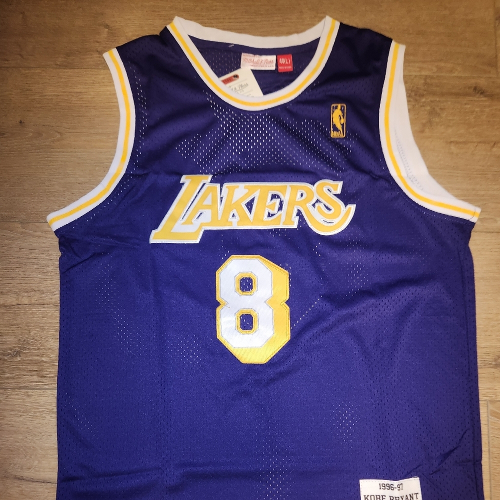 Mitchell & Ness Kobe Bryant 1996-1997 Los Angeles Lakers Jersey Size Large